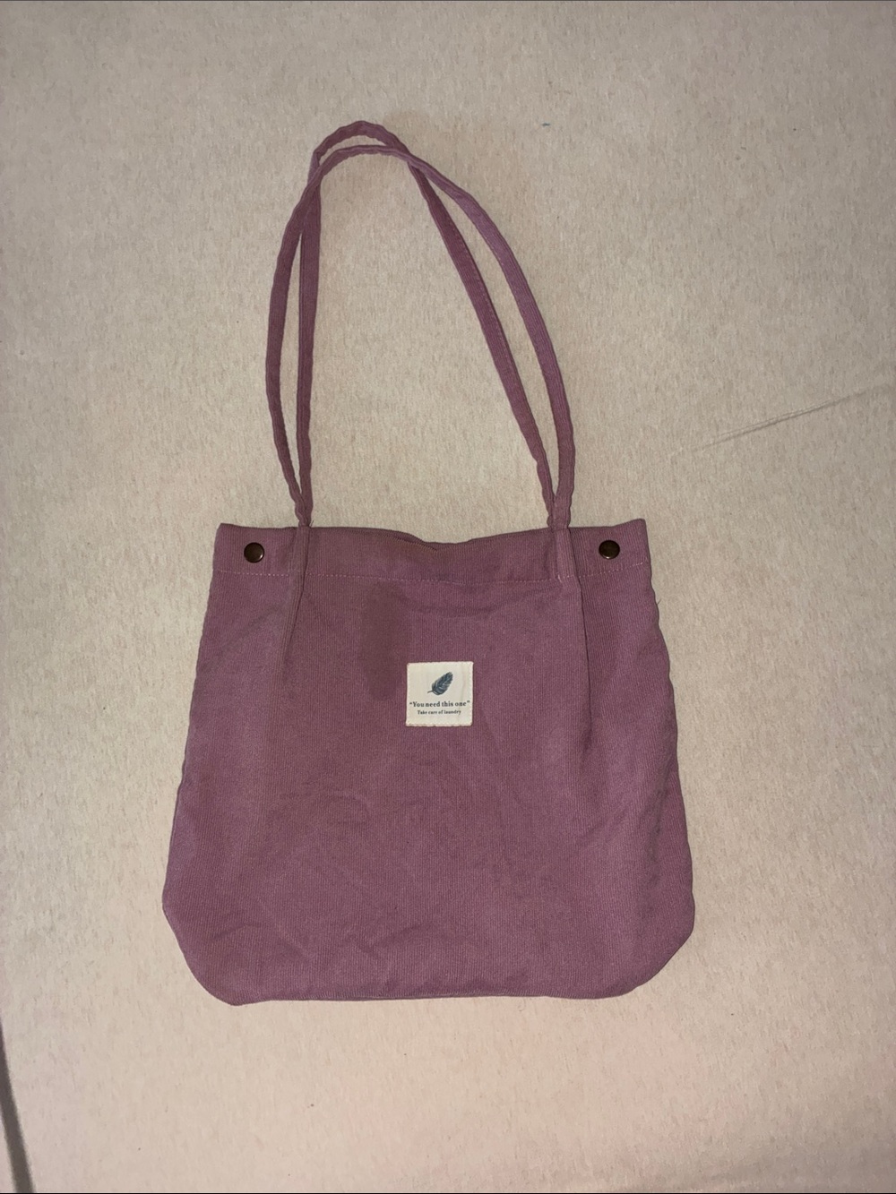 Pink Tote Bag